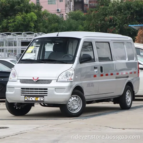 Ridever New Arrival 2022 Wuling Rongguang EV Mini Van 300 Kms New Arrival Mini Cargo Electric Cars for Adults Cheapest Used Car